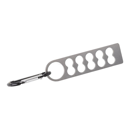 Tent Peg Organizer with Buckle 304 Stainless Steel Camping Nail Holder Tent Stakes Storage Rack V1294-YM3111220250911-0421