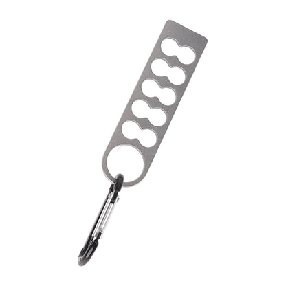 Tent Peg Organizer with Buckle 304 Stainless Steel Camping Nail Holder Tent Stakes Storage Rack V1294-YM3111220250911-0421