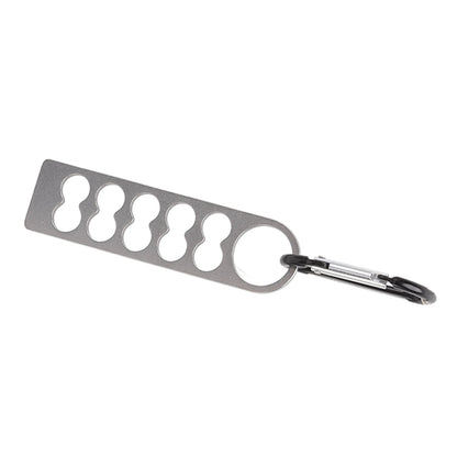 Tent Peg Organizer with Buckle 304 Stainless Steel Camping Nail Holder Tent Stakes Storage Rack V1294-YM3111220250911-0421