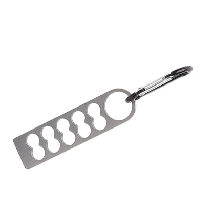 Tent Peg Organizer with Buckle 304 Stainless Steel Camping Nail Holder Tent Stakes Storage Rack V1294-YM3111220250911-0421