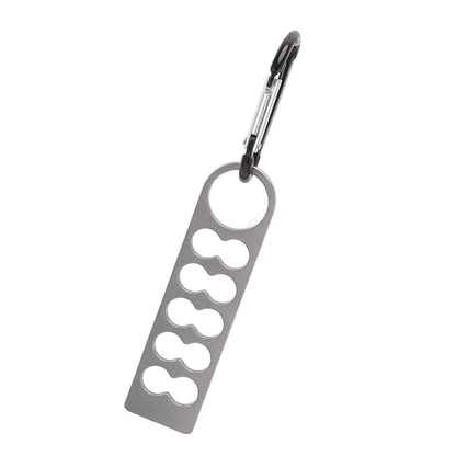 Tent Peg Organizer with Buckle 304 Stainless Steel Camping Nail Holder Tent Stakes Storage Rack V1294-YM3111220250911-0421