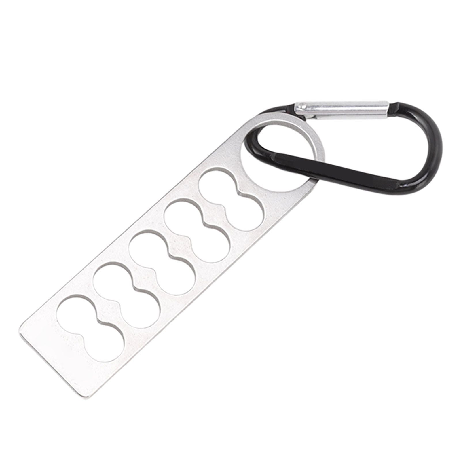 Tent Peg Organizer with Buckle 304 Stainless Steel Camping Nail Holder Tent Stakes Storage Rack V1294-YM3111220250911-0421