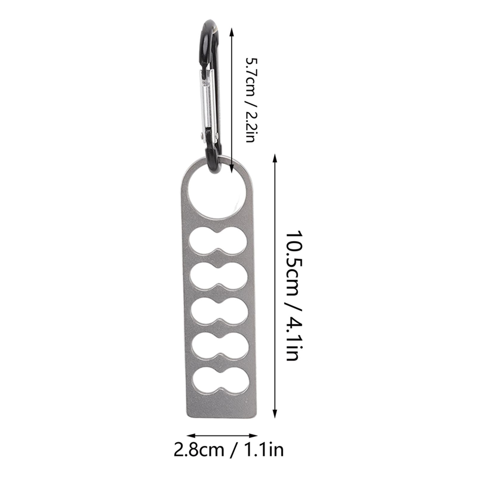 Tent Peg Organizer with Buckle 304 Stainless Steel Camping Nail Holder Tent Stakes Storage Rack V1294-YM3111220250911-0421