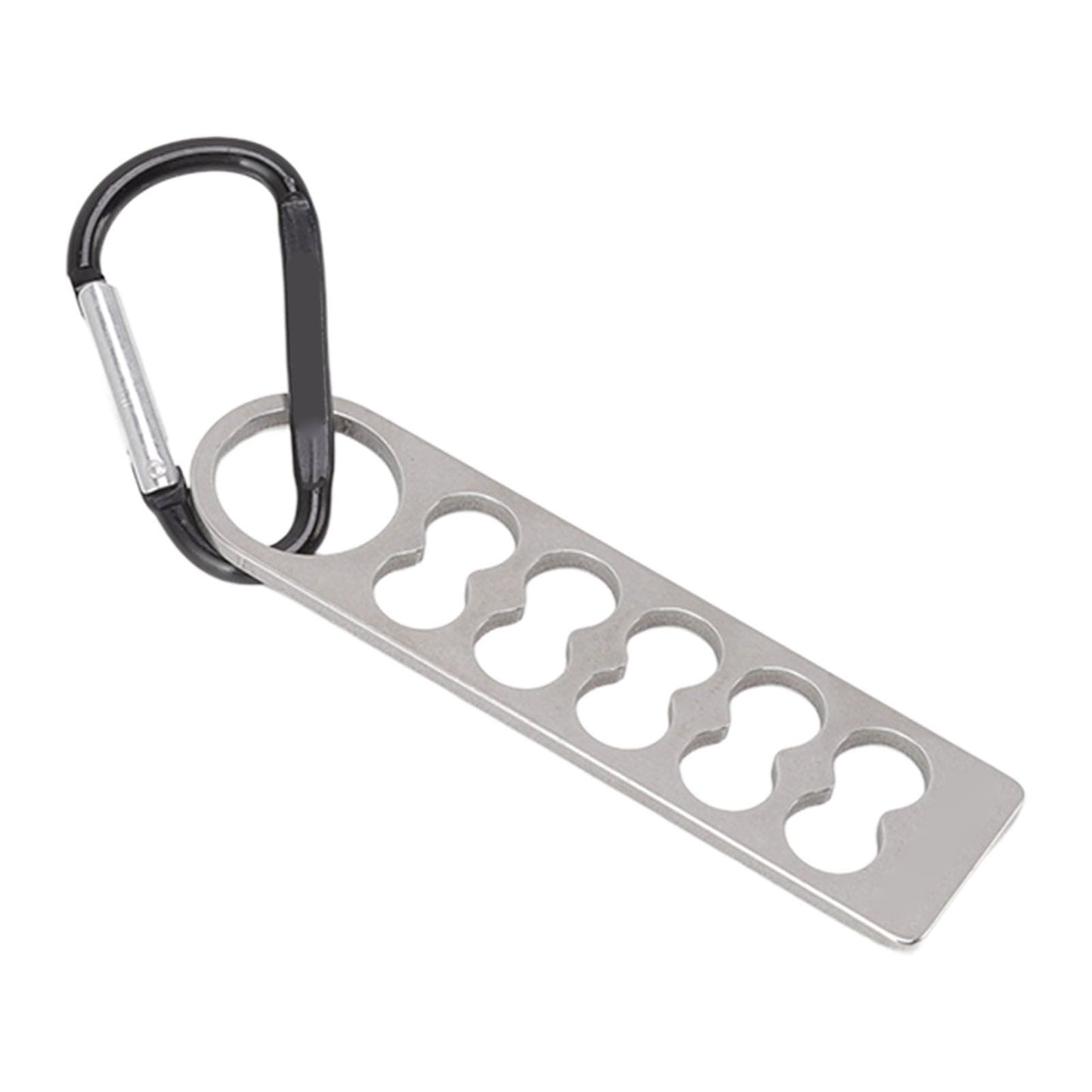 Tent Peg Organizer with Buckle 304 Stainless Steel Camping Nail Holder Tent Stakes Storage Rack V1294-YM3111220250911-0421
