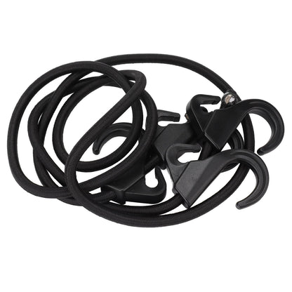 Camping Rope Strap UV Resistant POM Material Black Hooks Function Bungee Cords for Luggage Bundling V1294-YM3111220252211-0421