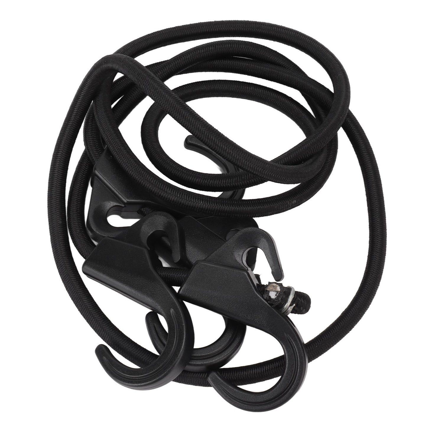 Camping Rope Strap UV Resistant POM Material Black Hooks Function Bungee Cords for Luggage Bundling V1294-YM3111220252211-0421