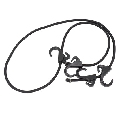 Camping Rope Strap UV Resistant POM Material Black Hooks Function Bungee Cords for Luggage Bundling V1294-YM3111220252211-0421
