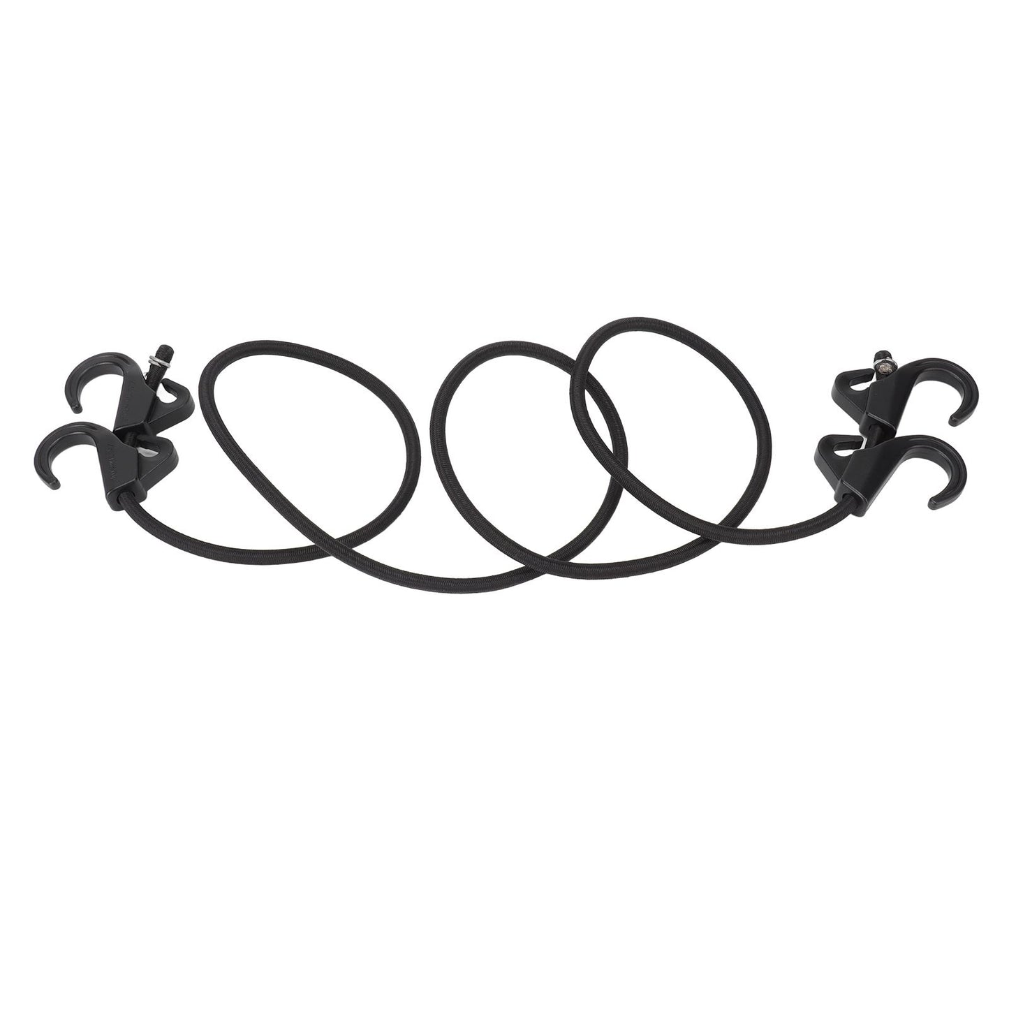 Camping Rope Strap UV Resistant POM Material Black Hooks Function Bungee Cords for Luggage Bundling V1294-YM3111220252211-0421