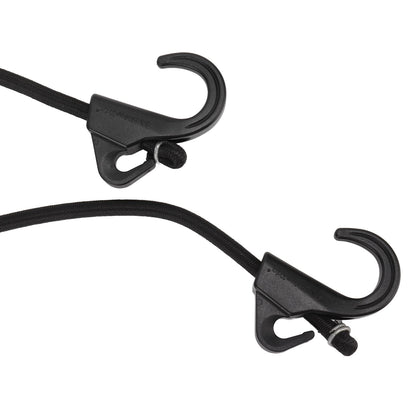 Camping Rope Strap UV Resistant POM Material Black Hooks Function Bungee Cords for Luggage Bundling V1294-YM3111220252211-0421