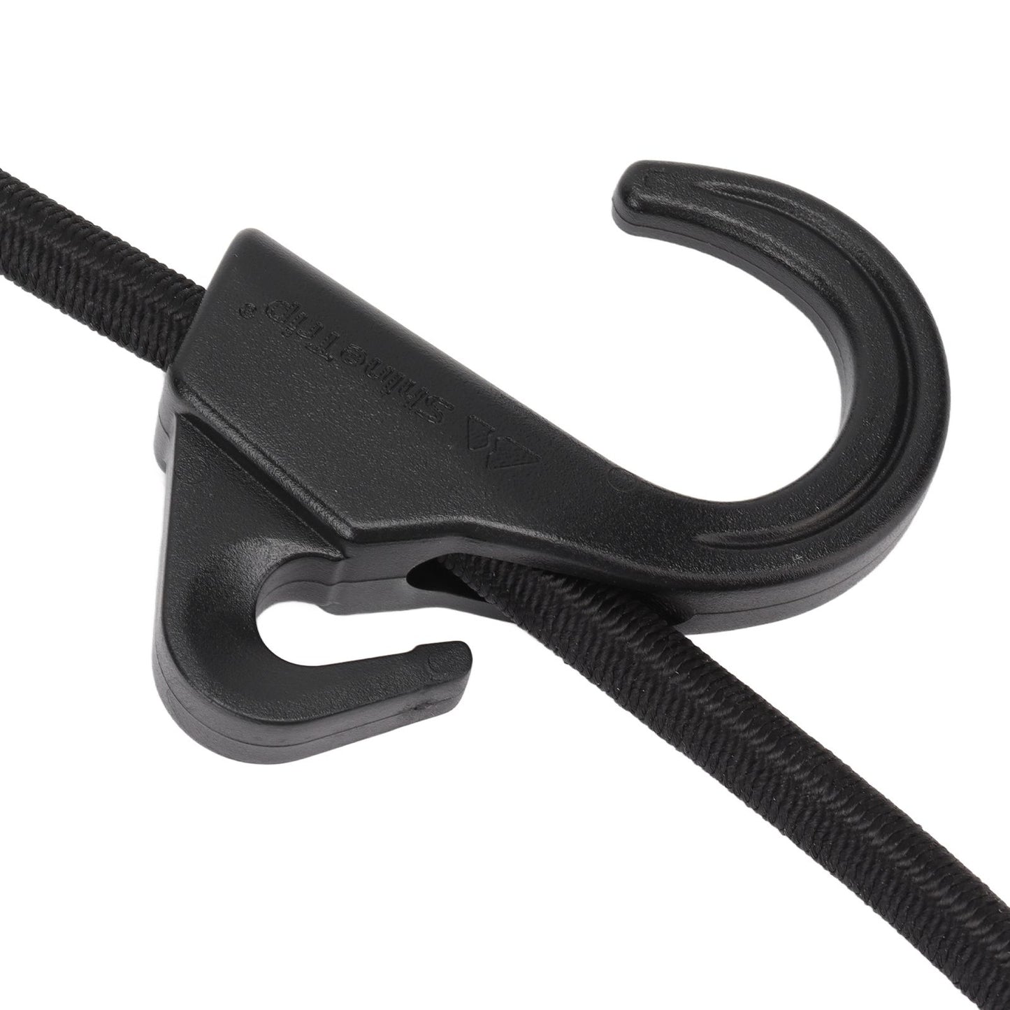 Camping Rope Strap UV Resistant POM Material Black Hooks Function Bungee Cords for Luggage Bundling V1294-YM3111220252211-0421