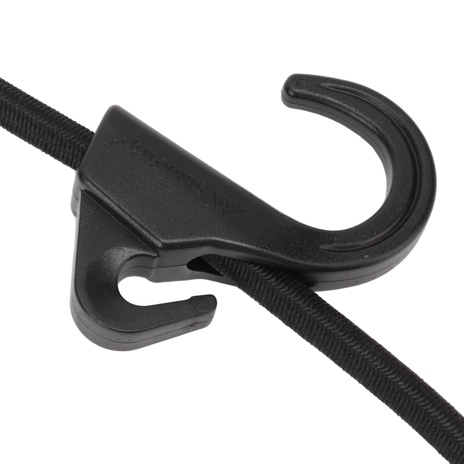 Camping Rope Strap UV Resistant POM Material Black Hooks Function Bungee Cords for Luggage Bundling V1294-YM3111220252211-0421