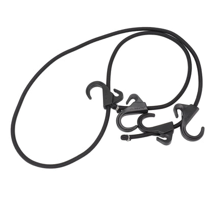 Camping Rope Strap UV Resistant POM Material Black Hooks Function Bungee Cords for Luggage Bundling V1294-YM3111220252211-0421