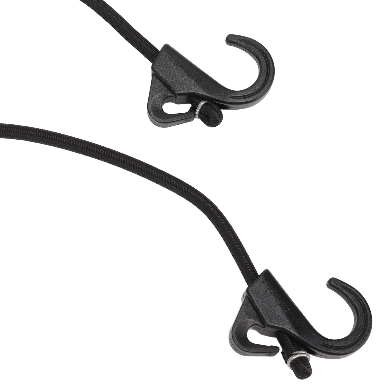 Camping Rope Strap UV Resistant POM Material Black Hooks Function Bungee Cords for Luggage Bundling V1294-YM3111220252211-0421