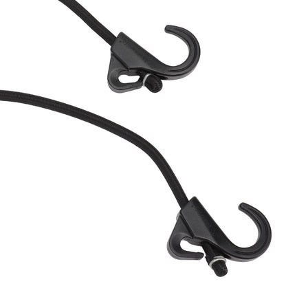 Camping Rope Strap UV Resistant POM Material Black Hooks Function Bungee Cords for Luggage Bundling V1294-YM3111220252211-0421