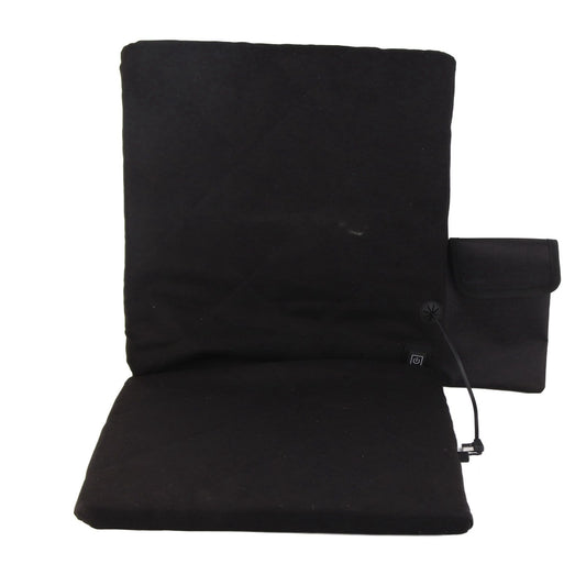 Electric Heating Seat Cushion Foldable Stadium Seats Heated Cover Pads with Backrest for Camping Fishing V1294-YM3111220254311-0421