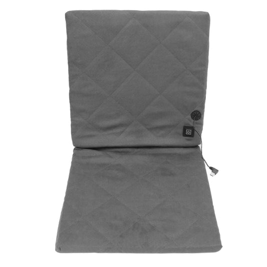 Electric Heating Seat Cushion Foldable Stadium Seats Heated Cover Pads with Backrest for Camping Fishing V1294-YM3111220254312-0421