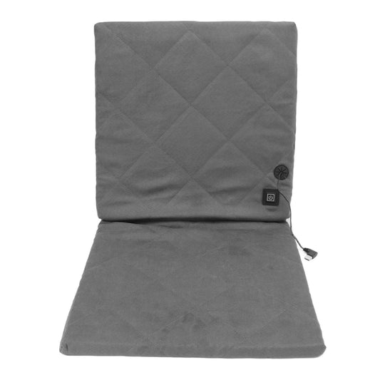 Electric Heating Seat Cushion Foldable Stadium Seats Heated Cover Pads with Backrest for Camping Fishing V1294-YM3111220254312-0421