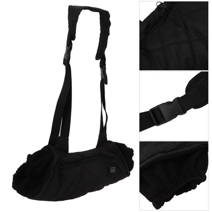 Electric Hand Warming Muff Temperature Controllable Waterproof Quilted Cotton Heated Hand Pouch for Winter V1294-YM3111220254411-0421