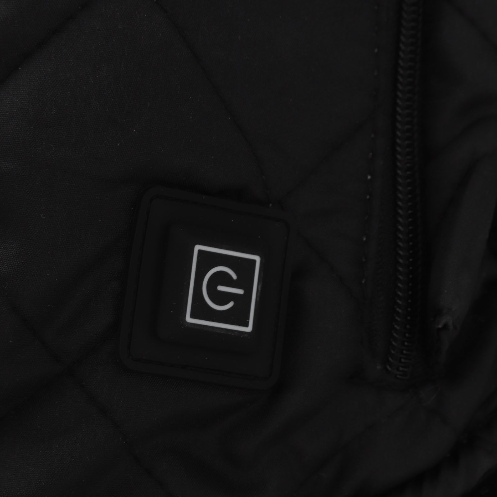 Electric Hand Warming Muff Temperature Controllable Waterproof Quilted Cotton Heated Hand Pouch for Winter V1294-YM3111220254411-0421