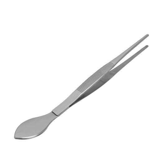 Bonsai Tweezers Stainless Steel Straight Serrated Tips Potted Plant Soil Loosening Spatula V1294-YM3111220255311-0421