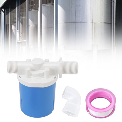 Automatic Float Valve Plastic Compact Leakage Proof Inner Water Level Control Valve for Water Tank G1/2 Built V1294-YM3111220255911-0421