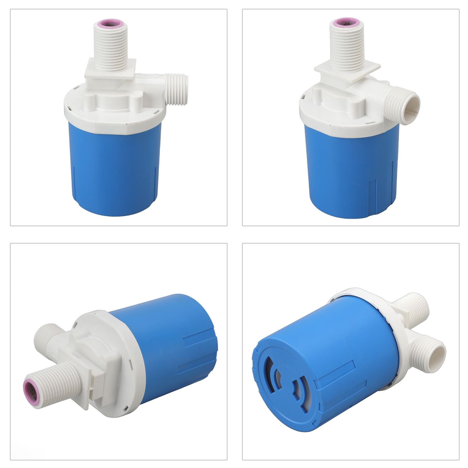 Automatic Float Valve Plastic Compact Leakage Proof Inner Water Level Control Valve for Water Tank G1/2 Built V1294-YM3111220255912-0421