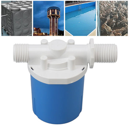 Automatic Float Valve Plastic Compact Leakage Proof Inner Water Level Control Valve for Water Tank G3/4 Built V1294-YM3111220255913-0421