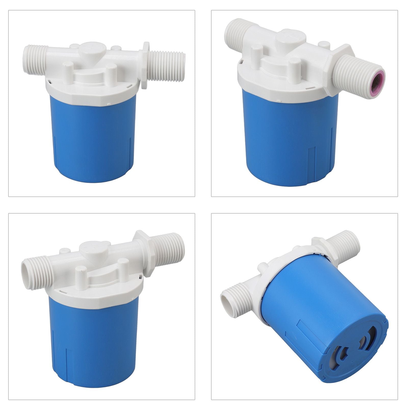 Automatic Float Valve Plastic Compact Leakage Proof Inner Water Level Control Valve for Water Tank G3/4 Built V1294-YM3111220255913-0421