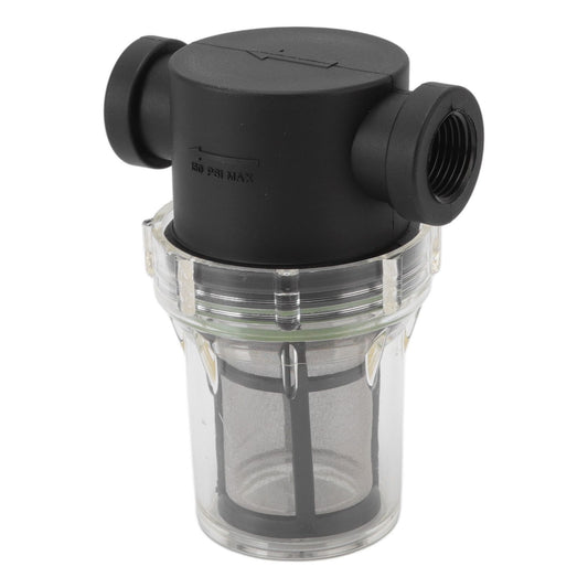 Hose Filter Plastic Sediment Impurity Garden Watering Prefilter For High Pressure Washer G1/2 100 Meshes V1294-YM3111220257911-0421