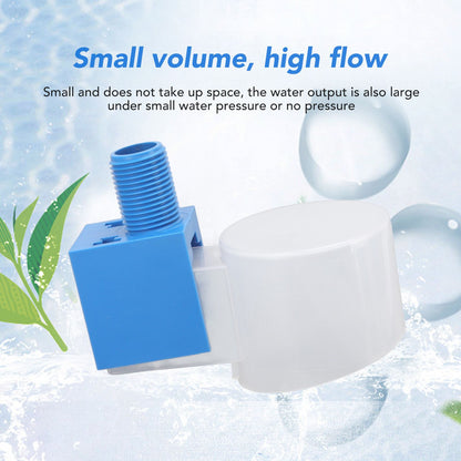 Water Level Control Valve ABS External Thread G1/2 Automatic Water Float Control for Water Tank Top Water V1294-YM3111220258011-0421