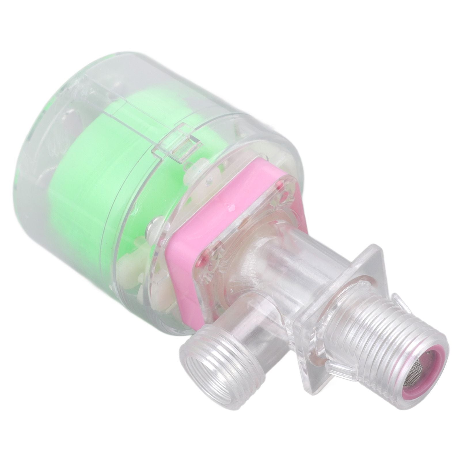 Water Lever Control Valve Transparent Full Automatic Plastic Tower Tank Floating Ball Valve G1/2 Top Water V1294-YM3111220258113-0421