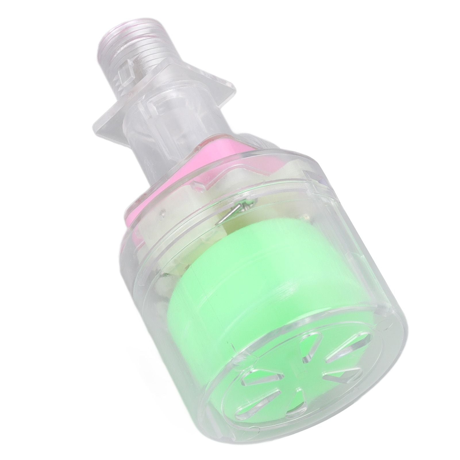 Water Lever Control Valve Transparent Full Automatic Plastic Tower Tank Floating Ball Valve G1/2 Top Water V1294-YM3111220258113-0421