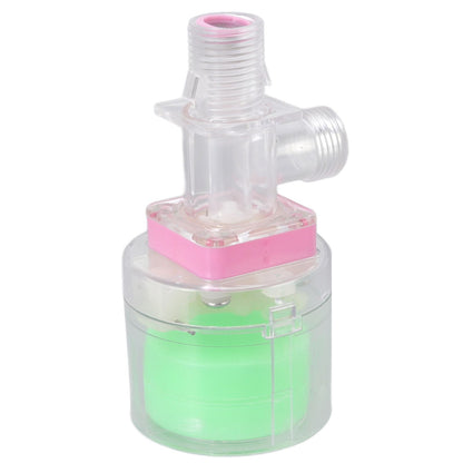 Water Lever Control Valve Transparent Full Automatic Plastic Tower Tank Floating Ball Valve G1/2 Top Water V1294-YM3111220258113-0421