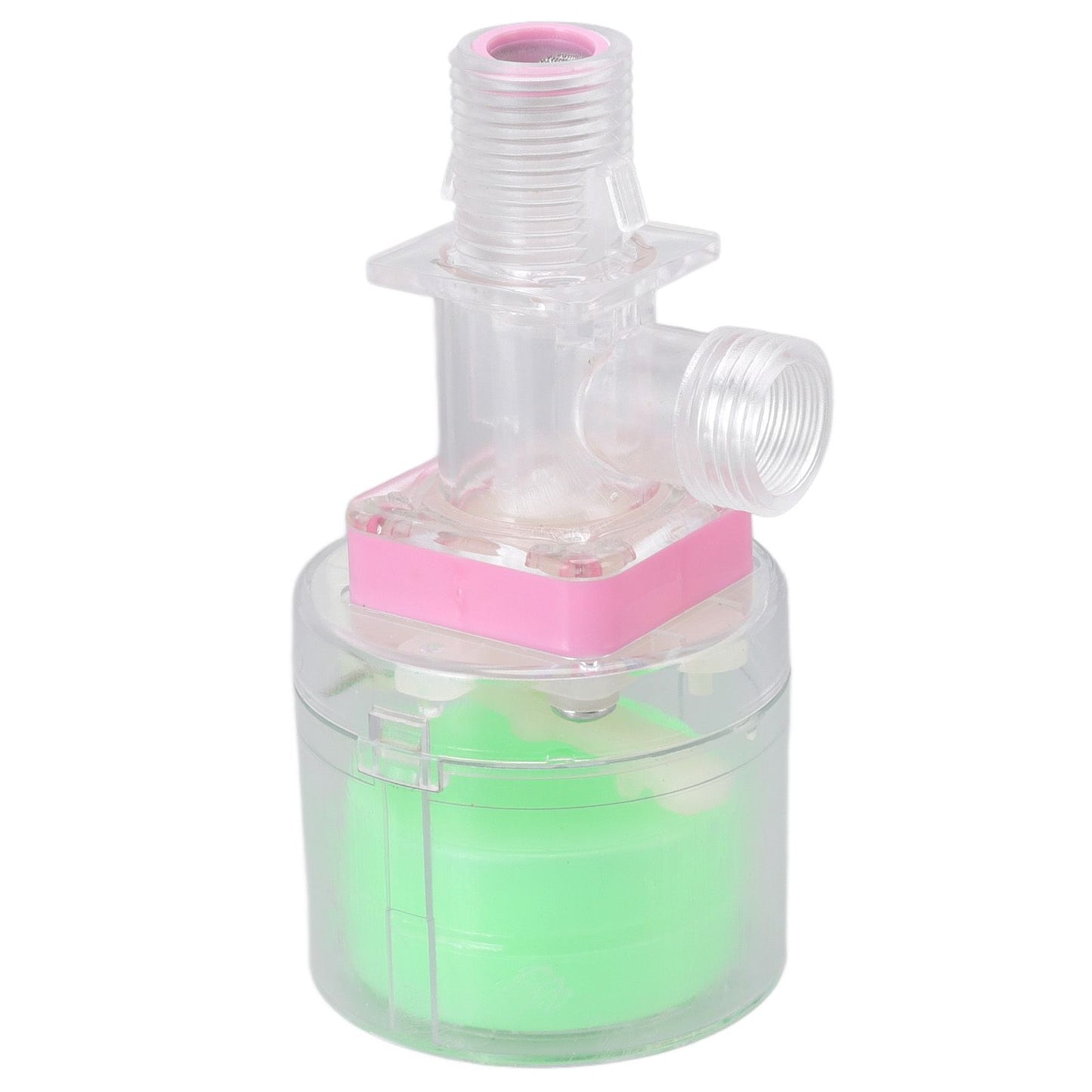 Water Lever Control Valve Transparent Full Automatic Plastic Tower Tank Floating Ball Valve G1/2 Top Water V1294-YM3111220258113-0421