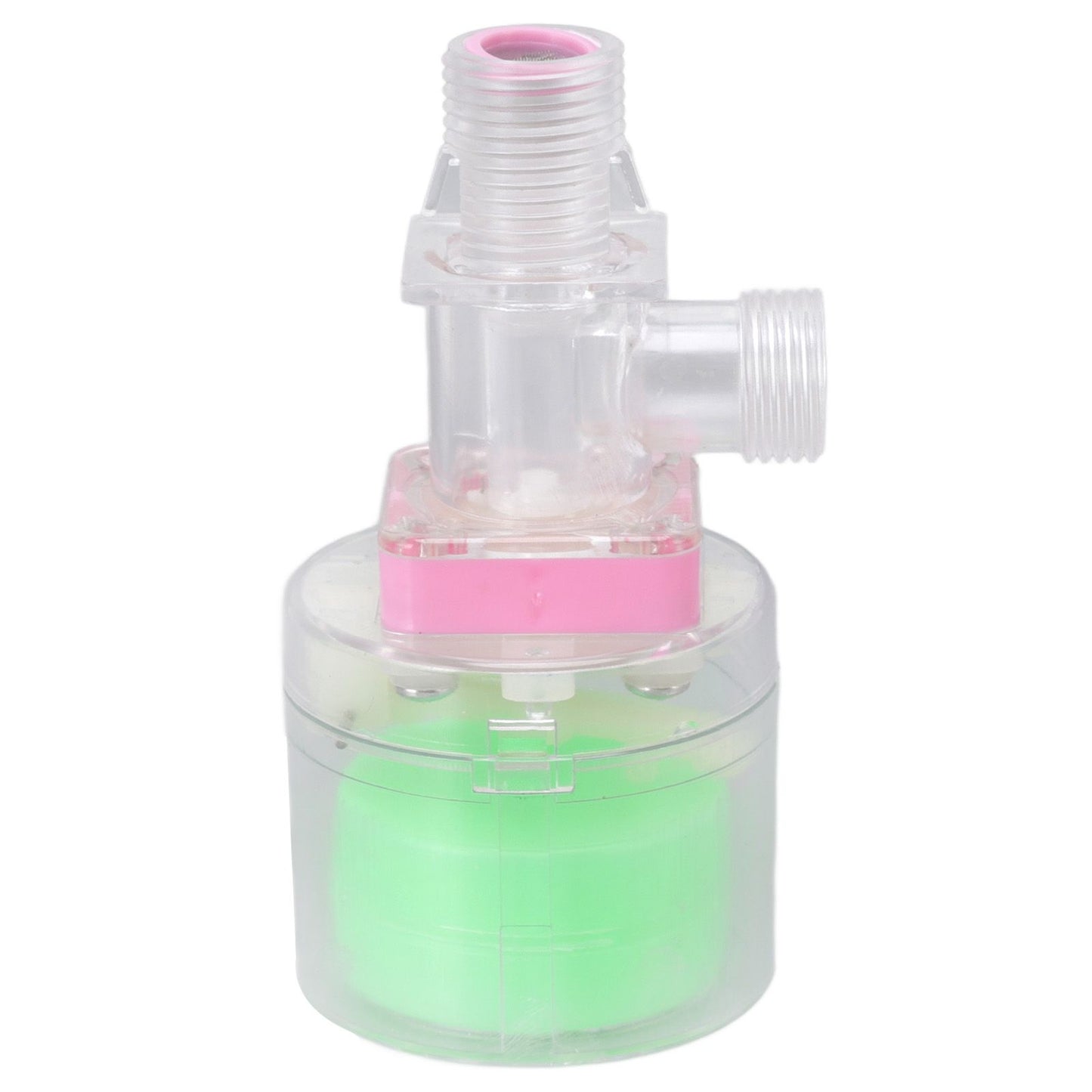 Water Lever Control Valve Transparent Full Automatic Plastic Tower Tank Floating Ball Valve G1/2 Top Water V1294-YM3111220258113-0421
