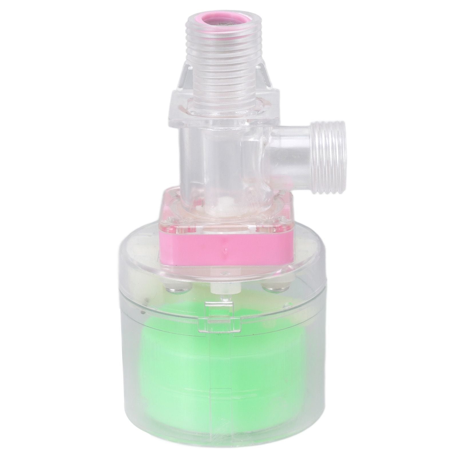 Water Lever Control Valve Transparent Full Automatic Plastic Tower Tank Floating Ball Valve G1/2 Top Water V1294-YM3111220258113-0421