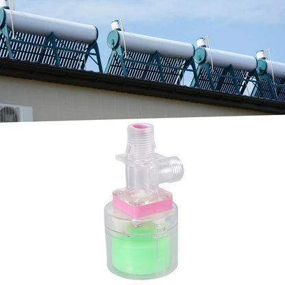 Water Lever Control Valve Transparent Full Automatic Plastic Tower Tank Floating Ball Valve G1/2 Top Water V1294-YM3111220258113-0421