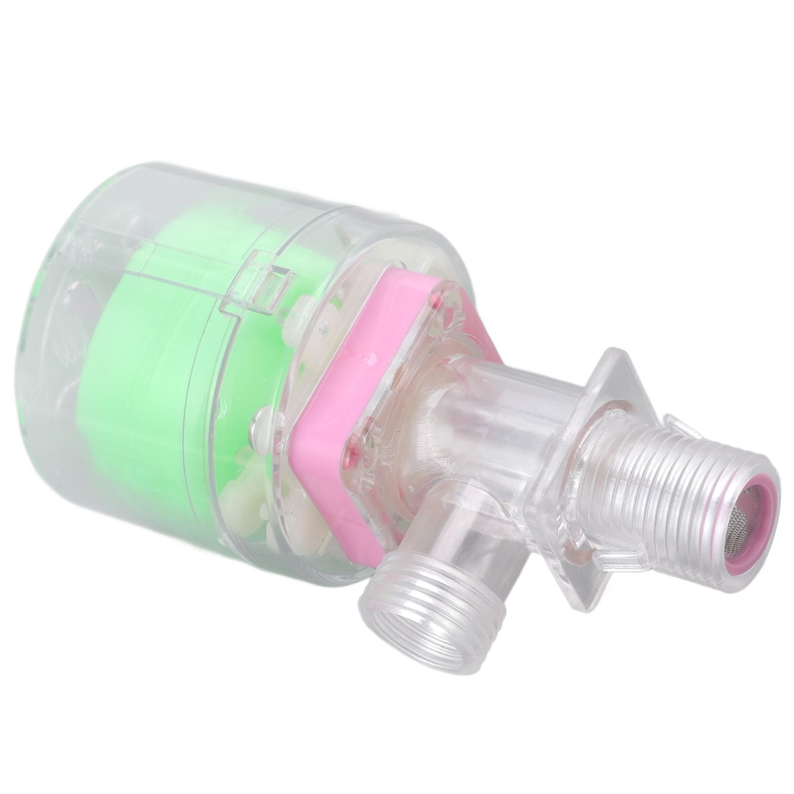 Water Lever Control Valve Transparent Full Automatic Plastic Tower Tank Floating Ball Valve G1/2 Top Water V1294-YM3111220258113-0421