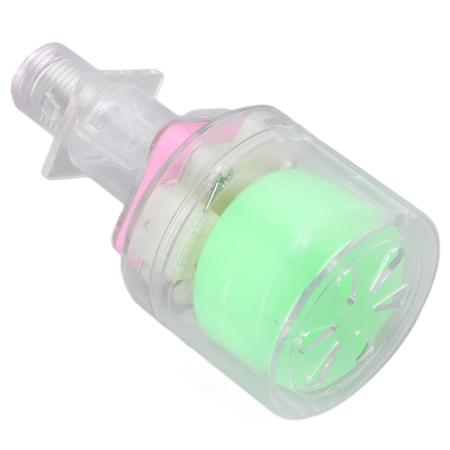 Water Lever Control Valve Transparent Full Automatic Plastic Tower Tank Floating Ball Valve G1/2 Top Water V1294-YM3111220258113-0421
