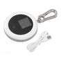 Infrared Mini CO2 Detector 3 in 1 Portable LCD Temperature Humidity Air Analyzer for Home Indoor Travel White V1294-YM3111220259811-0421