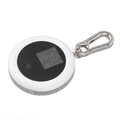 Infrared Mini CO2 Detector 3 in 1 Portable LCD Temperature Humidity Air Analyzer for Home Indoor Travel White V1294-YM3111220259811-0421