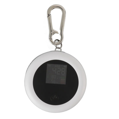 Infrared Mini CO2 Detector 3 in 1 Portable LCD Temperature Humidity Air Analyzer for Home Indoor Travel White V1294-YM3111220259811-0421