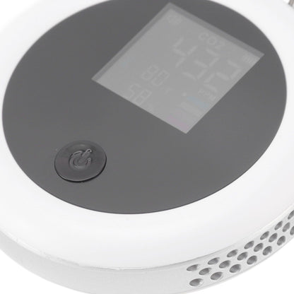 Infrared Mini CO2 Detector 3 in 1 Portable LCD Temperature Humidity Air Analyzer for Home Indoor Travel White V1294-YM3111220259811-0421