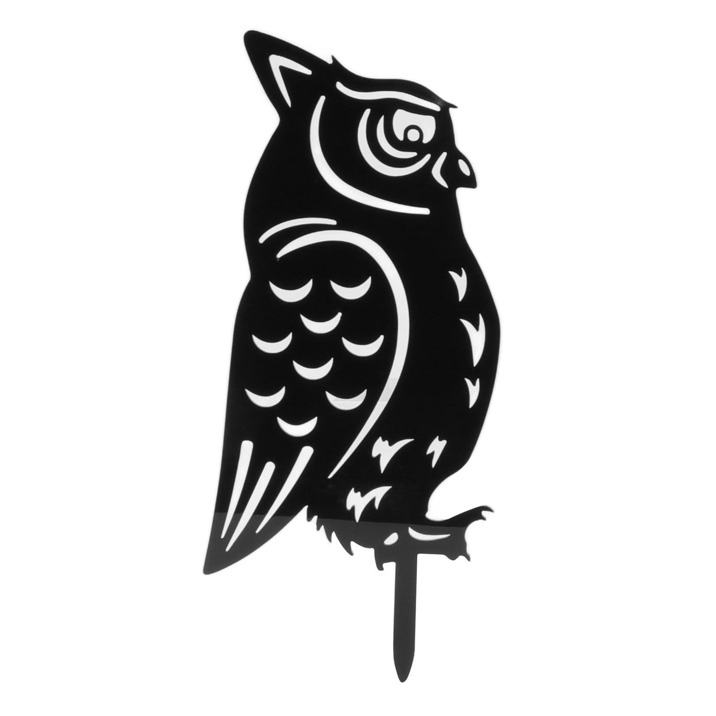 Garden Owl Decorative Insert Card Outdoor Courtyard Lawn Owl Silhouette Acrylic Stakes V1294-YM3111220260511-0421