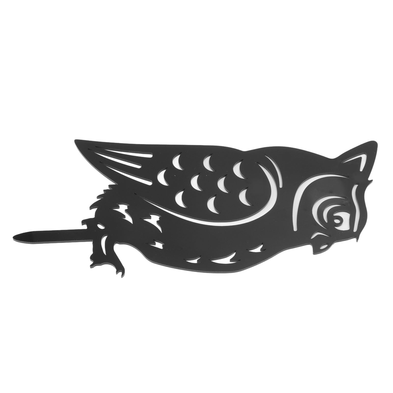Garden Owl Decorative Insert Card Outdoor Courtyard Lawn Owl Silhouette Acrylic Stakes V1294-YM3111220260511-0421