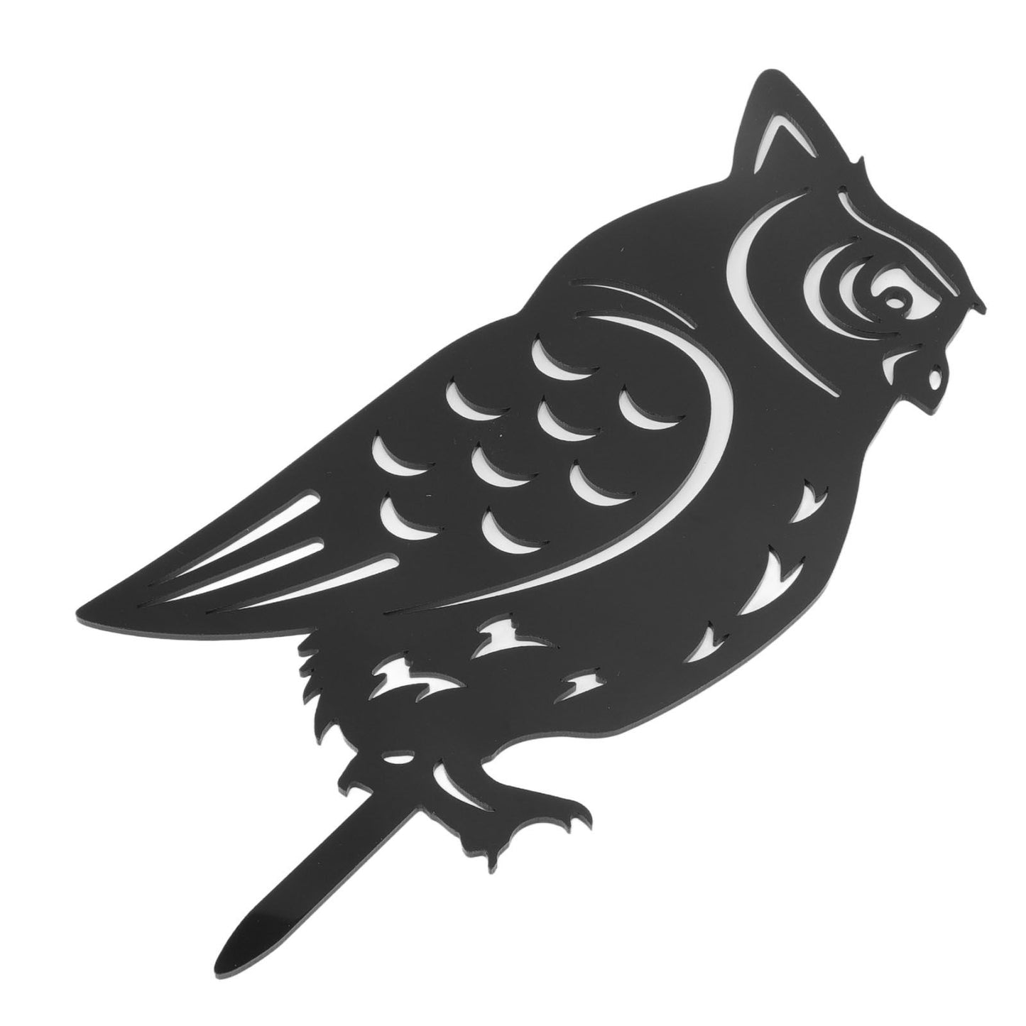 Garden Owl Decorative Insert Card Outdoor Courtyard Lawn Owl Silhouette Acrylic Stakes V1294-YM3111220260511-0421