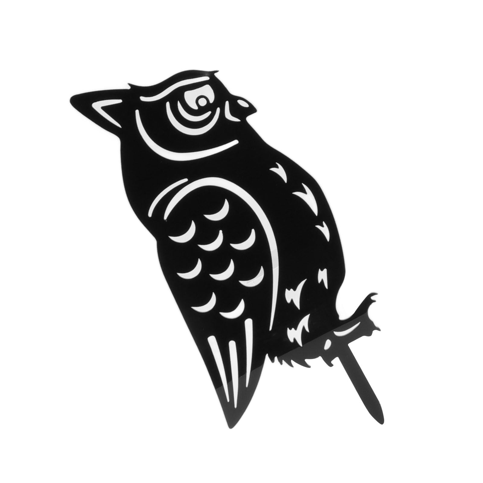 Garden Owl Decorative Insert Card Outdoor Courtyard Lawn Owl Silhouette Acrylic Stakes V1294-YM3111220260511-0421