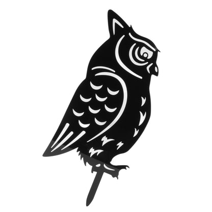 Garden Owl Decorative Insert Card Outdoor Courtyard Lawn Owl Silhouette Acrylic Stakes V1294-YM3111220260511-0421