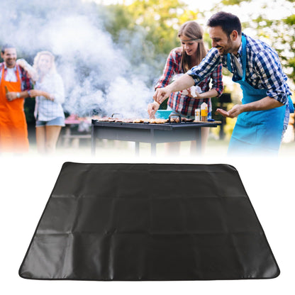 Grill Mats Double Sided Silicone Fireproof Reusable Foldable BBQ Pads for Outdoor Camping Garden Yard Picnic V1294-YM3111220261211-0421