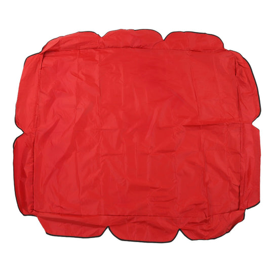 Swing Canopy 210D Silver Coated Oxford Waterproof UV Proof for Outdoor Patio Yard Chair 142x120x18cm Red V1294-YM3111220262411-0421